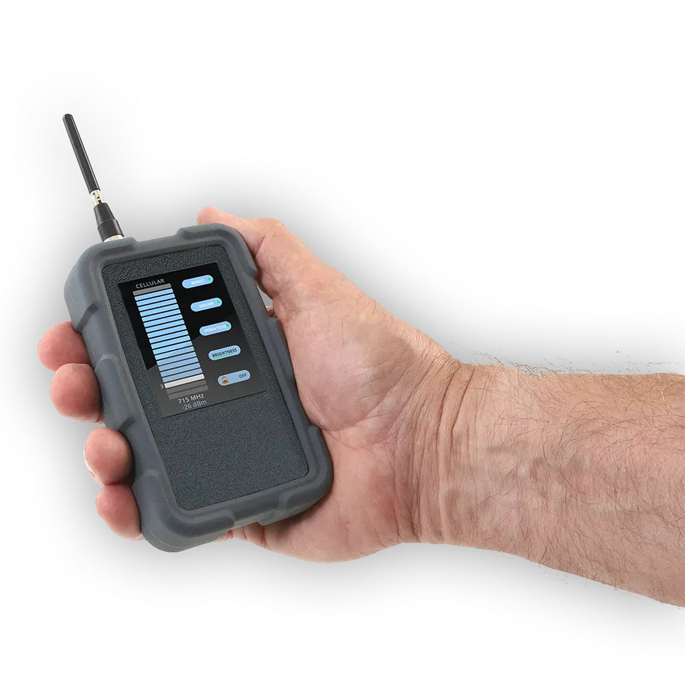 Comms-Tek Insight in hand